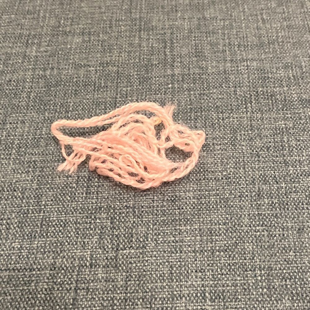 Pink Needlepoint Thread Yarn